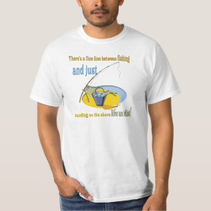 Funny Vissen Idiot T-shirt