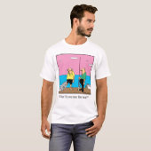 Funny Vissen T-Shirt (Voorkant volledig)