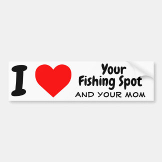 Funny Vist Bumpersticker Decal voor vissers