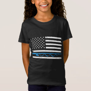 Funny Vist Gift Mannen Vrouwen koelen Geviste poel T-shirt