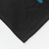 Funny Vist hier FishLove Summer Gift Fleece Deken (Hoek)