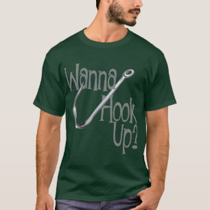 Funny Vist- Hook UP Dating T-shirt