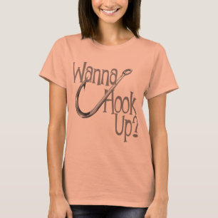 Funny Vist- Hook UP Dating T-shirt