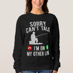 Funny Vist pap Mannen Reel Cool Fish Bass Vist Trui