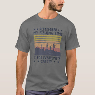 Funny Vist S voor mannen Vist Mannen visserij T-shirt