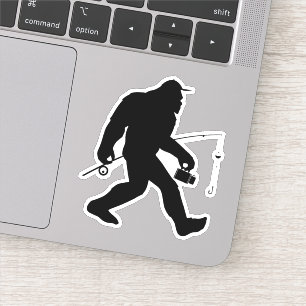 Funny Vist Sasquatch Sticker Decal
