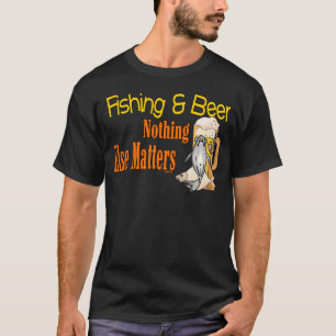 Funny Vist Shirt Vist Humor Vissen Beer