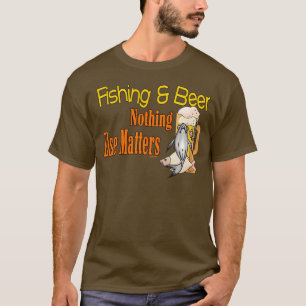 Funny Vist Shirt Vist Humor Vissen Beer