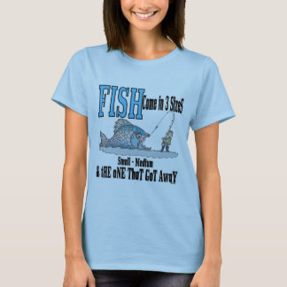 Funny Vist Shirt Vist Humor Vist 3 Grootte