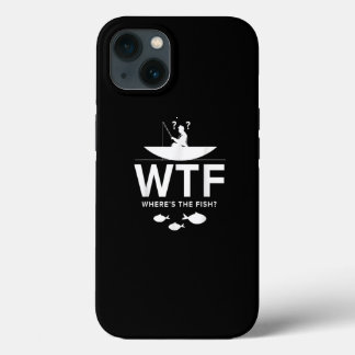 Funny Vist waar de visser is iPhone 13 Hoesje