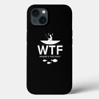 Funny Vist waar de visser is iPhone 13 Hoesje