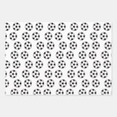 Funny Voetbal Pattern Inpakpapier Vel (Voorkant)