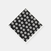 Funny Voetbal Pattern Paper Servet (Hoek)