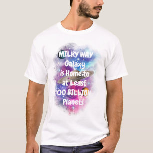 Funny Voie Lactée Galaxy Cool T-shirt
