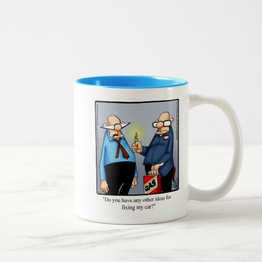 Funny Voiture Mécanique Humour Mug Cadeau (Droit)