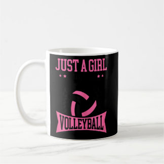 Funny Volleyball Graphic Women and Girls Volleyba Koffiemok