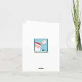 Funny Volleyball Holiday Kaarten (Achterkant)