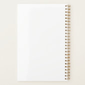 Funny Volleyball Middle Block als het niet lukt Planner (Achterkant)