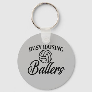 Funny Volleyball papa Sleutelhanger