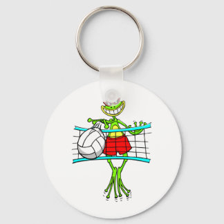 Funny Volleyball Sleutelhanger