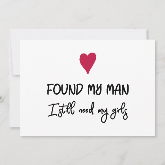 Funny vond mijn Man Bridesmaid-voorstel (Voorkant)