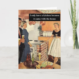 Funny Vrijgezellenfeest/House Warming Party Kaart