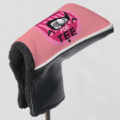 Funny Vrouw Golfers Pros Golfing Fanatics Golfheadcover (3/4 voorkant)