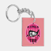 Funny Vrouw Golfers Pros Golfing Fanatics Sleutelhanger (Voorkant Links)