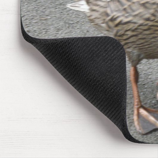 Funny Waddling Duck Mousepad Muismat (Hoek)