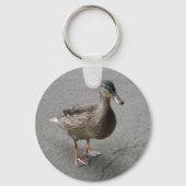 Funny Waddling Duck Sleutelhanger (Voorkant)