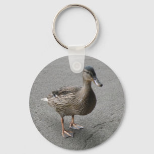 Funny Waddling Duck Sleutelhanger