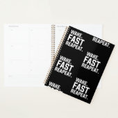 Funny Wake Fast Repeat Graphisme Sarcastique (Devant avec enveloppe)