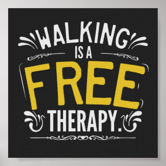 Funny Walking is een gratis Therapietotum. Poster