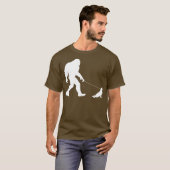 Funny Walking Kakapo Owl Parrot T-shirt (Voorkant volledig)