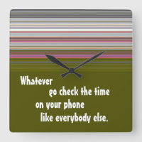 Funny Wall Clock