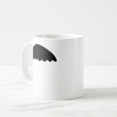 Funny Waltus Style Black Mustache-Mokken Koffiemok (Voorkant links)