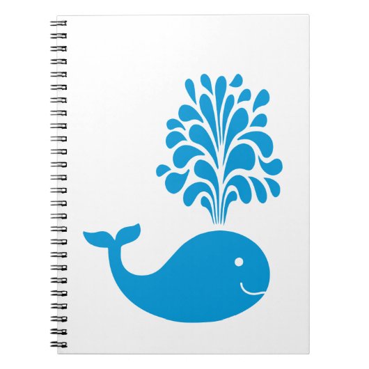 Funny walvis notitieboek (Voorkant)