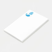 Funny walvis post-it® notes (Schuin)