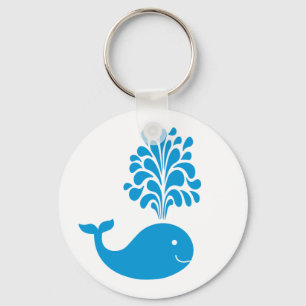 Funny walvis sleutelhanger