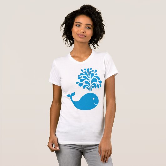 Funny walvis t-shirt (Voorkant volledig)