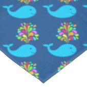 Funny walvis tafelkleed (Gekanteld)