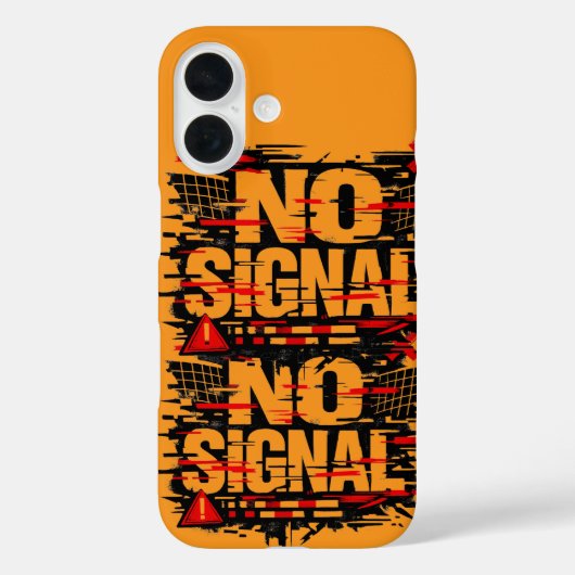 Funny Warning Phone Case – “Does Not Signal As If  (Achterkant)