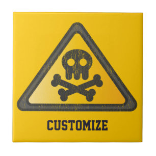 Funny Warning SignThunder_Cove Tegeltje