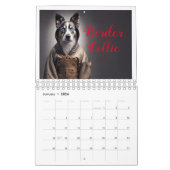 Funny Warrior Dog Lovers 2026 Wall Calendar Kalender (Jan 2026)