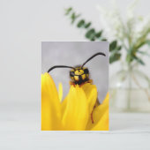 Funny Wasp Briefkaart (Staand voorkant)