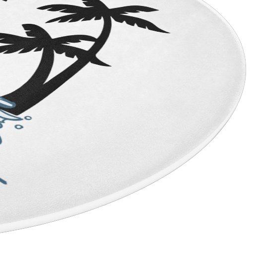 Funny Water Wave Snijplank (Hoek)