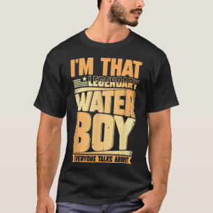 Funny Waterboy Football Team Manager Hydration SPE T-shirt