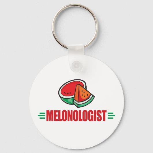 Funny Watermelon Sleutelhanger (Voorkant)