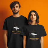 Funny waves roepen dat ik moet gaan T-shirt