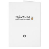 Funny Wedding Card (Achterkant)